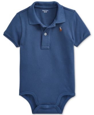 baby boy polo shirt bodysuit