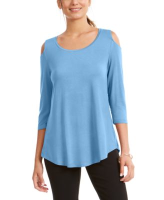 macys cold shoulder blouses