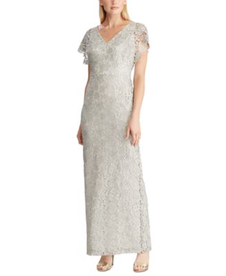 ralph lauren lace gown