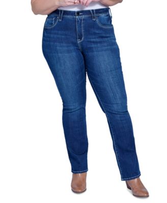 Size High-Rise Ab-Solute Bootcut Jeans 