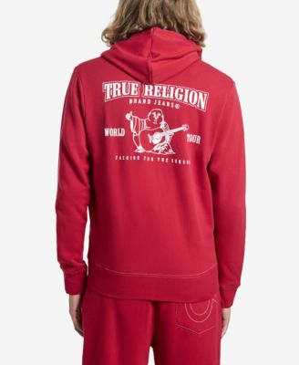 red true religion zip up