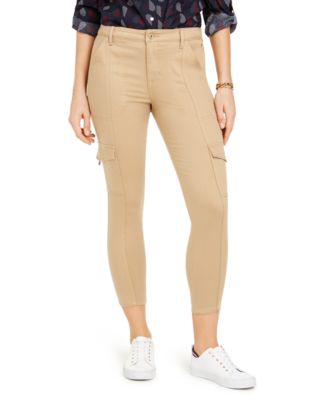 tommy hilfiger skinny cargo pants