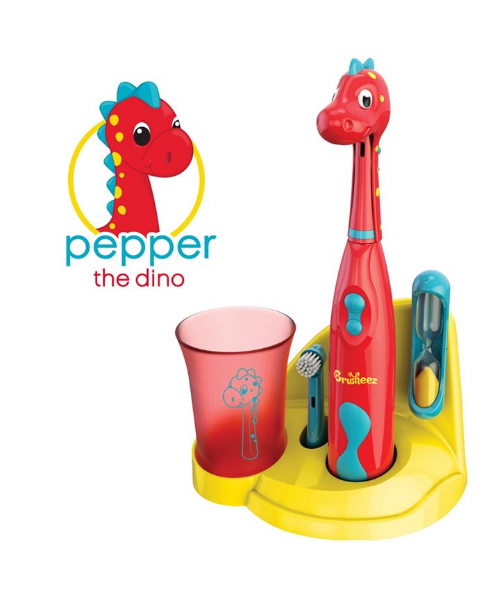 Brusheez Kids Electric Toothbrush Dinosaur Set & Reviews Wellness