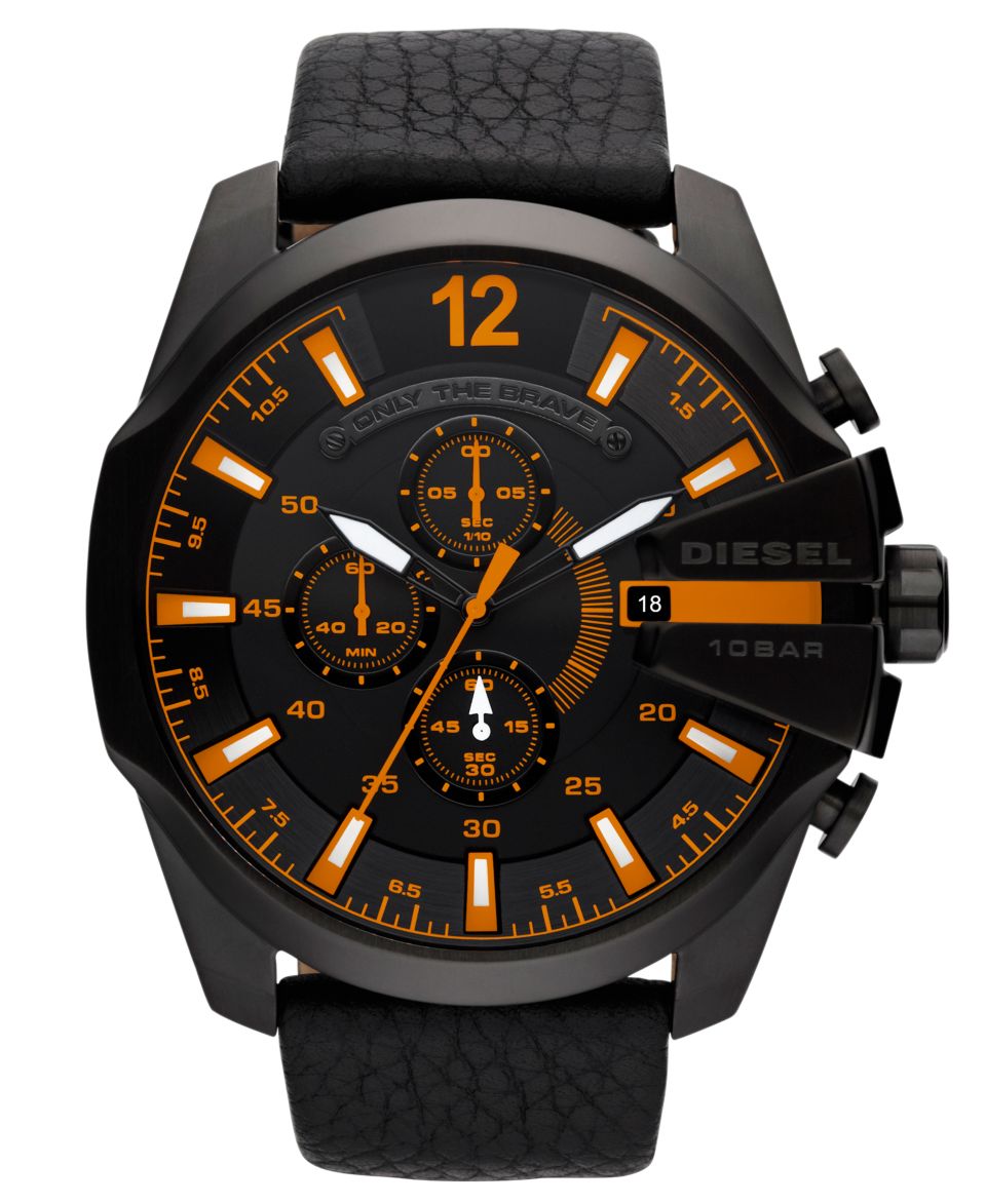 AX Armani Exchange Watch, Mens Chronograph Black Silicone Strap 49mm AX1356   First at   Watches   Jewelry & Watches