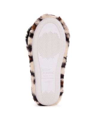 womens open toe scuff slippers