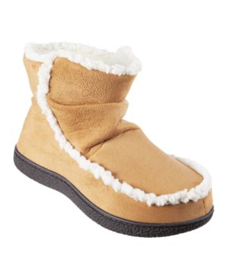 memory foam slipper boots
