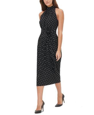 tommy icons midi dress