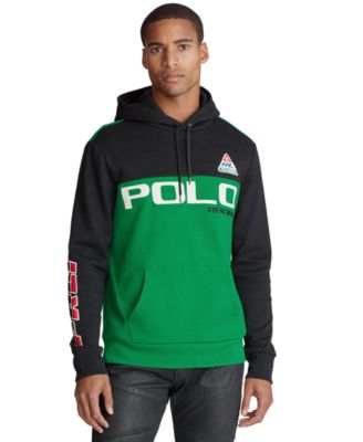 polo waffle hoodie