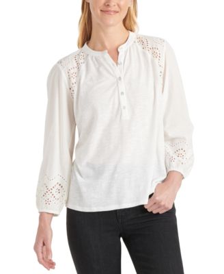 macys lucky brand tops