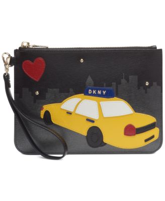 DKNY Taxi Leather Wristlet \u0026 Reviews 