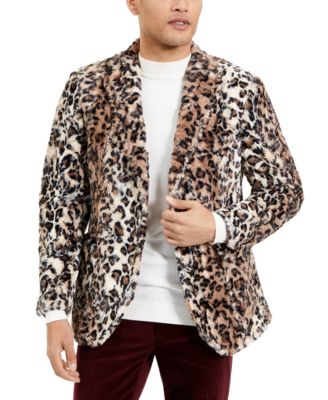 leopard coat men