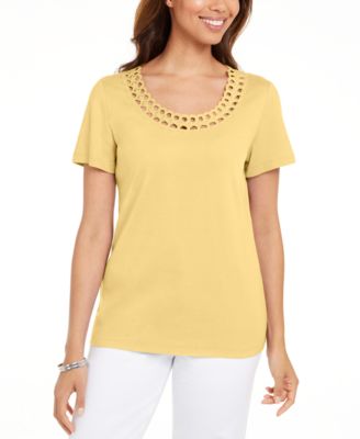 macys karen scott shirts