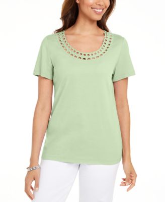 macys karen scott tops petite