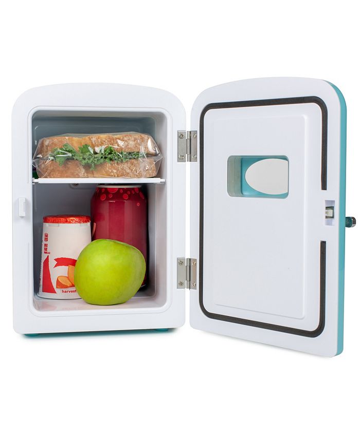 Nostalgia Retro 6Can Personal Refrigerator RF6RRAQ & Reviews Small Appliances Kitchen Macy's