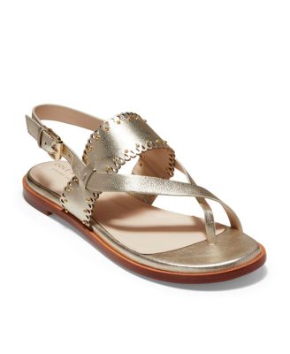 Cole Haan Anica Scallop Thong Sandals 