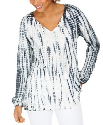 macys peasant tops