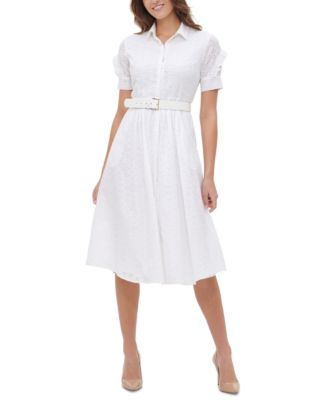 tommy white dress
