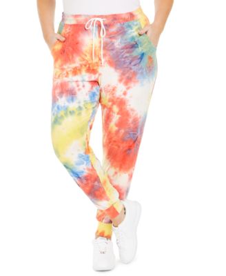 plus size tie dye pants