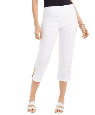 macy's women's capri pants