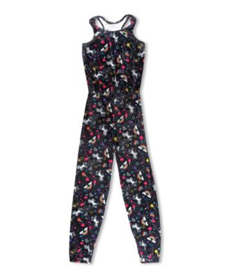 girls unicorn jumpsuit