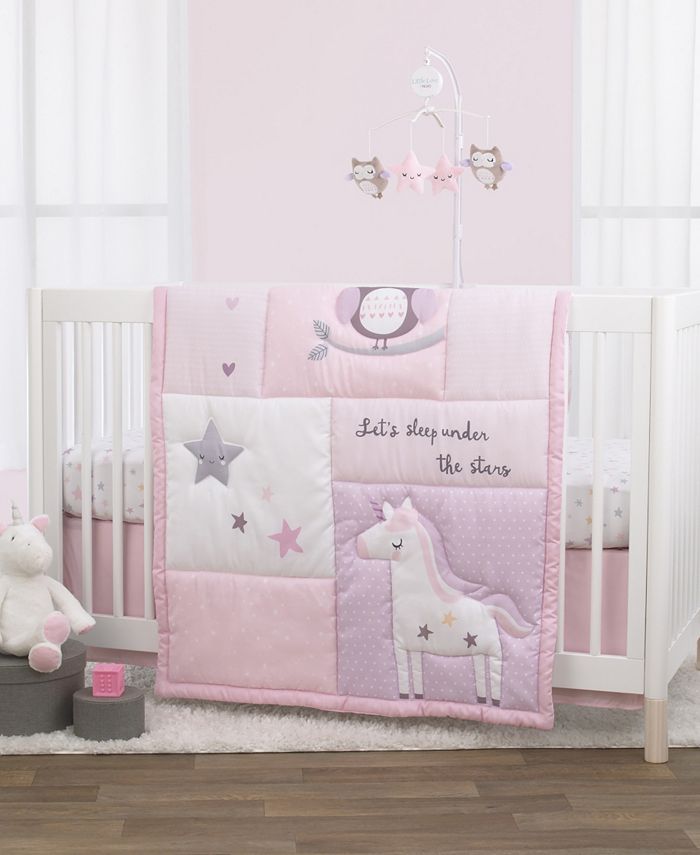 Nojo Nojo Unicorn Owl And Stars 3 Piece Crib Bedding Set Reviews Bedding Collections Bed Bath Macy S Find great deals on ebay for owl nursery bedding. nojo unicorn owl and stars 3 piece crib bedding set