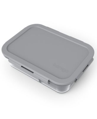 Большой разделенный стеклянный контейнер для хранения пищевых продуктов Bentgo, синий