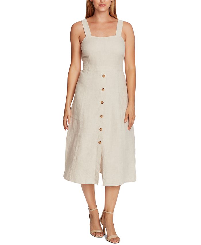 Vince Camuto Sleeveless Linen Dress & Reviews Dresses Women Macy's