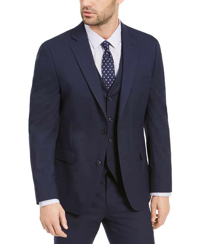 Alfani Men's SlimFit Stretch Solid Suit Jacket, Created for Macy's