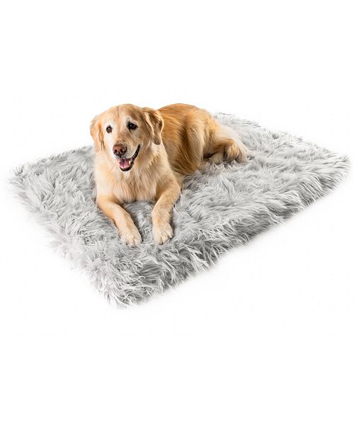 Paw Brands Puprug Faux Fur Orthopedic Dog Bed Rectangle Giant Reviews Home Macy S