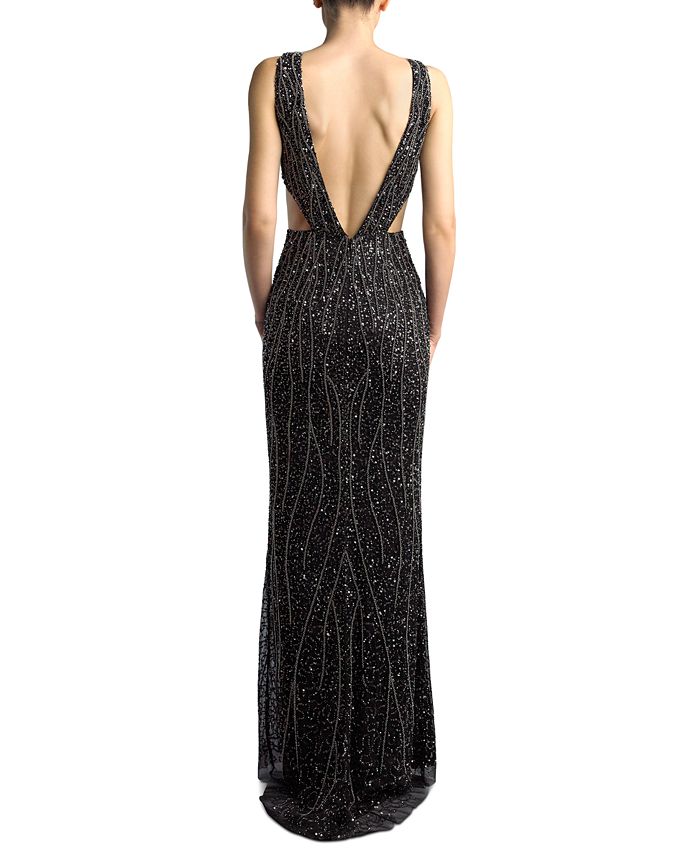 basix feather gown