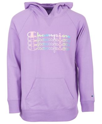 champion jacket kids purple