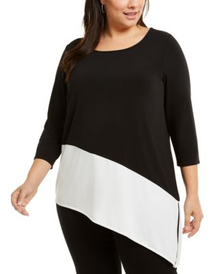 macys plus size alfani tops