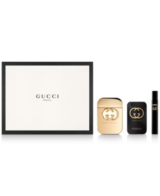 gucci guilty 3 piece gift set