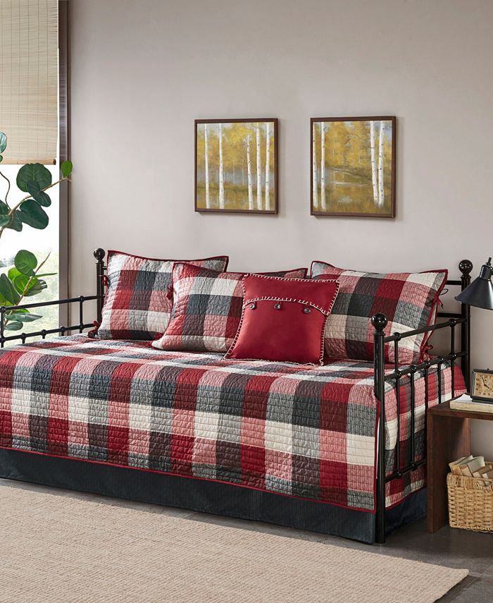 Madison Park Ridge 6 Piece Daybed Reversible Daybed Cover Set & Reviews