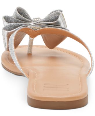 macy's bow sandals