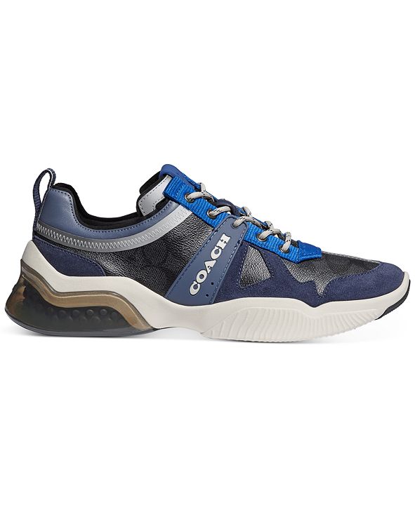 COACH Men�s Signature Tech Runner Sneakers &amp; Reviews All