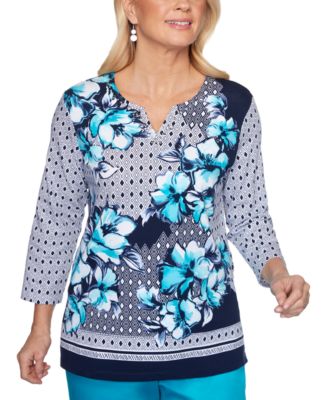 alfred dunner petite tops macys