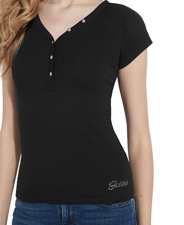 guess v neck
