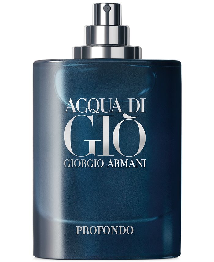 Giorgio Armani Men's Acqua di GiÃ² Profondo Eau de Parfum Spray, 1.35-oz. & Reviews - All Perfume