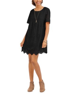 macys eyelet dress