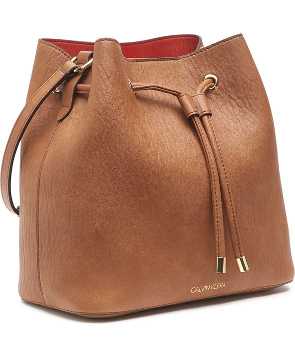 calvin klein orange purse