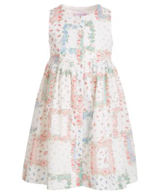 floral patchwork dress