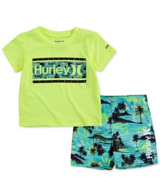 baby hurley swim trunks