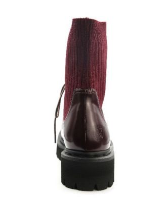 macys burgundy boots