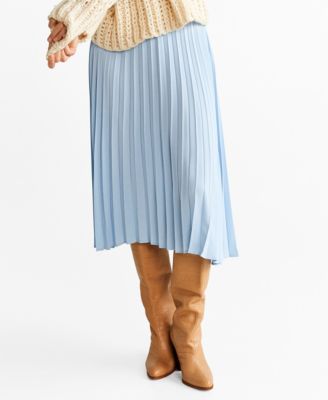 mango pleated skirt dress