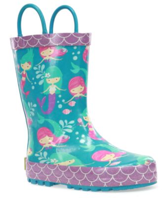 macys girls rain boots