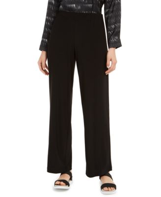 Vince Camuto Wide-Leg Pants Rich Black 