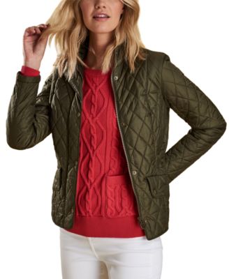barbour women's flyweight cavalry quilted jacket