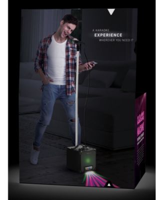 sharper image karaoke machine portable speaker