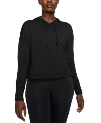 nike dri fit cropped sweatshirt